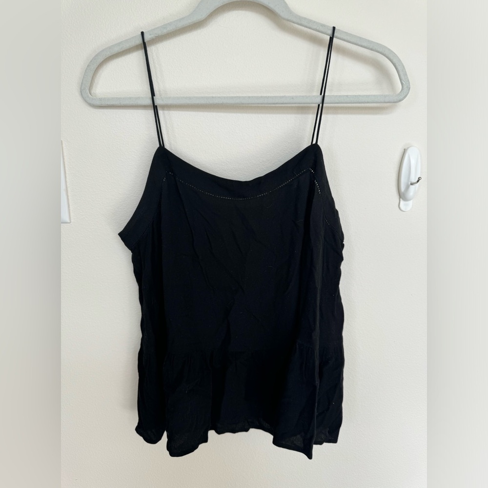 Ann Taylor LOFT Black Tank Top. Size MP.